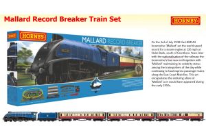 R1282M Hornby Mallard Record Breaker Train Set