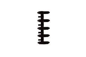 TIL85502 Tillig HO Isolating Rail Joiners Brown - Bag of 20