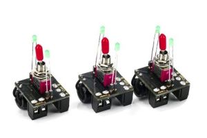 TTPMS3-3 Train-Tech Point Motor Switch For 3 Wire Point Motors