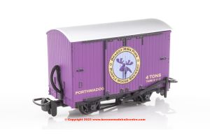 GR-906 Peco Box Wagon - Purple Moose Brewery - Porthmadog