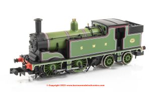 2S-016-006 Dapol M7 0-4-4T Steam Locomotive number 245 in LSWR Lined Green livery