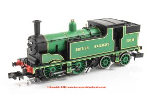 2S-016-008 Dapol M7 0-4-4T Steam Locomotive number 30038 in British Railways Lined Malachite livery