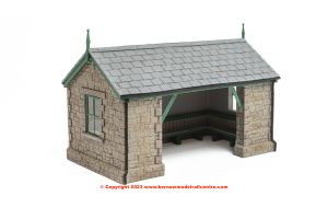 44-171Z Bachmann Scenecraft LSWR North Cornwall Waiting Shelter