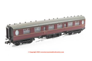 376-227A Graham Farish LNER Thompson Composite Corridor Coach number E1229E in BR Maroon livery