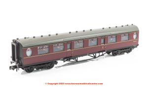 376-227 Graham Farish LNER Thompson Composite Corridor Coach number E1236E in BR Maroon livery