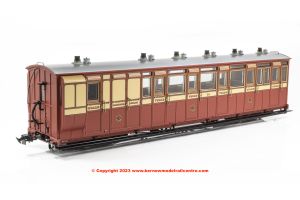 LHT-7NP-010 Lionheart Trains Brake 3rd Coach number 16 - Lynton  Barnstaple 1897 - 1901