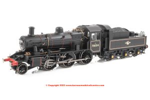 R3981 Hornby BR Standard Class 2MT 2-6-0 Steam Loco number 78054 in BR Black livery with Late Crest - Era 5