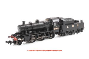 372-627BSF Graham Farish LMS Ivatt 2MT 6409 LMS Black