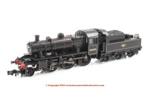 372-628B Graham Farish LMS Ivatt 2MT Steam Loco number 46464 in BR Lined Black with Late Crest