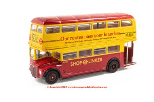 31514 Exclusive First Editions RM Routemaster Double Decker Bus in London Transport Shop Linker livery