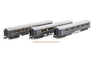 HN4461 Arnold RENFE 3 Coach Set CIWL Castellano Expreso restaurant car  2 x Lx sleeping coaches ep. IV