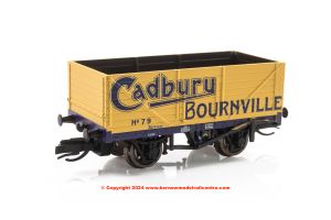 TTR-7014P Peco 7 Plank Open Wagon - number 79 - Cadbury Bourneville