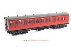 4P-020-502 Dapol GWR Toplight BR Maroon Second Brake