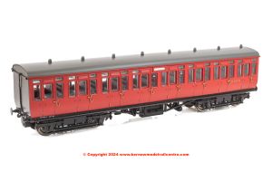 4P-020-512 Dapol GWR Toplight BR Maroon All Second 3912