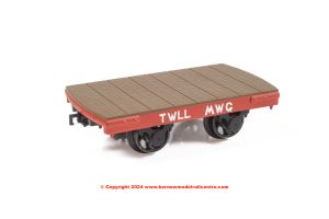 73-026 Bachmann Narrow Gauge Dinorwic Slate Wagon without sides Red