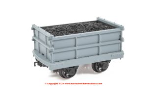 73-029A Bachmann Narrow Gauge Dinorwic Coal Wagon Grey - weathered with load