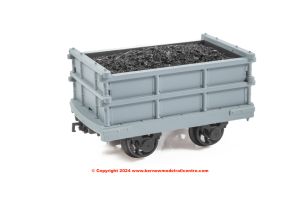 73-029 Bachmann Narrow Gauge Dinorwic Coal Wagon Grey - weathered with load
