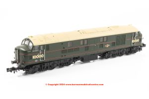 372-916 Graham Farish LMS 10000 BR Lined Green Late Crest