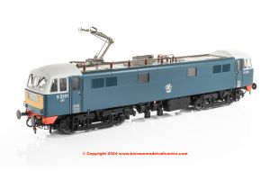 8658 Heljan Class 860 Electric Locomotive number E3101 in BR Blue livery with small yellow panel