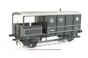 7F-300-002 Dapol GWR Diagram AA15 Toad Brake Van - 68684 - GWR Grey - Hayle