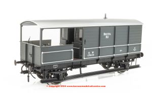 7F-300-007 Dapol GWR Diagram AA21 Toad Brake Van - 17410 - GWR Grey - Bristol