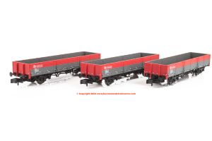956003 Rapido OAA Triple Pack - Railfreight Red and Grey