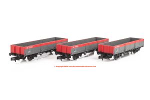 956004 Rapido OAA Triple Pack - Railfreight Red and Grey