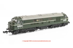 372-915 Graham Farish LMS Diesel Locomotive - 10001 - BR Green with Late Crest