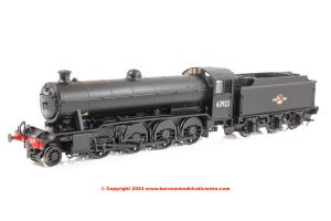 3934 Heljan Tango O21 Steam Locomotive number 63923 in BR Black livery with Late Crest
