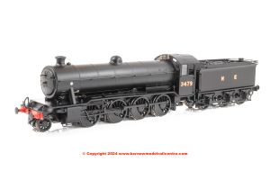 3940 Heljan Tango O24 Steam Locomotive number 3479 in LNER Wartime Black livery