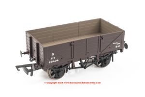 SB009K SR Diagram 1364 5 plank open wagon BR Brown IoW