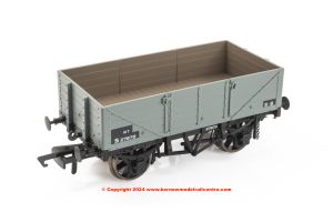 SB009L SR Diagram 1364 5 plank open wagon BR Grey IoW