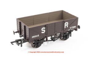 SB009P SR Diagram 1364 5 plank open wagon SR Pre 1936 brown IoW