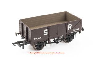 SB009T SR Diagram 1364 5 plank open wagon SR Pre 1936 brown IoW