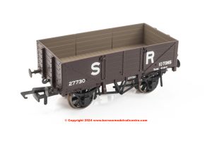 SB009U SR Diagram 1364 5 plank open wagon SR Pre 1936 brown IoW