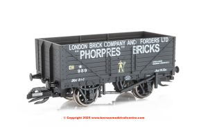 TTR7022P Peco 7 Plank Open Wagon - number 989 - Phorpres Bricks