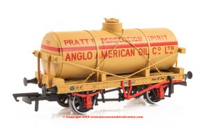 OR76TK2011 Oxford Rail 12T Tank Wagon - Pratt's