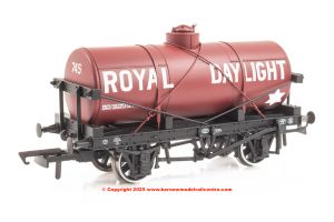 OR76TK2010 Oxford Rail 12T Tank Wagon - Royal Daylight No.745