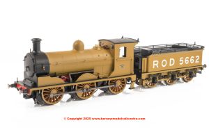 R3735 Hornby J36 Class 0-6-0 Steam Loco number 5662 in ROD khaki livery