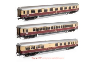 HR4373 Rivarossi DB 3-unit pack TEE Bavaria Apmz Avmz  ARDm redbeige livery ep. IV