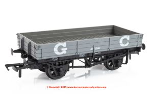37-942A Bachmann 3 Plank Wagon number 3123 - GCR Grey