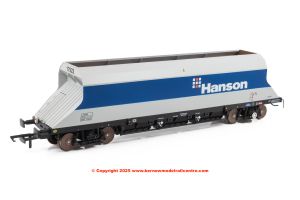 4F-081-004 Dapol P  D JHA End Hopper Wagon number 17922 - Hanson Blue  Grey