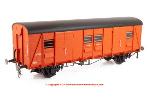 9155 Heljan PMV number ADS4 - BR Gulf Red even planks