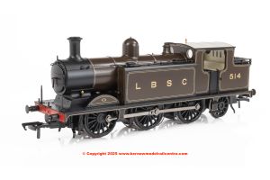 35-075ASF Bachmann LBSCR E4 Tank number 514 - LBSC Lined Umber SOUND FITTED
