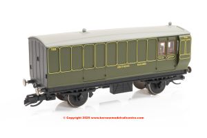 TT4054 Hornby SR 4 Wheel Coach 3rd Class Brake Baggage