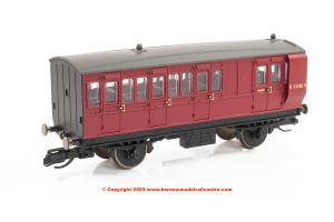 TT4061 Hornby BR 4 Wheel Coach 3rd Class Brake