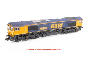 RT-N66-GBO-704 Revolution Trains Class 66 Diesel Loco number 66 704 - GBRf original
