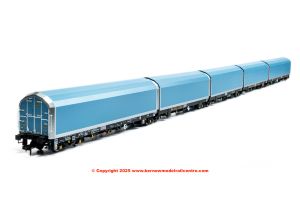 RT-OO-WIA-401A Revolution Trains 5-car Arbel WIA car carrier with RfD squadron branding. Wagon 85 70 4971 001-8