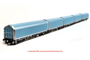 RT-OO-WIA-402B Revolution Trains 5-car Arbel WIA car carrier plain blue. Wagon 85 70 4971 044-8