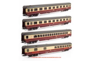 HR4346 Rivarossi DB 4-coach pack TEE Rheingold 1983 WRmh Apmz 2 x Avmz ep. IV